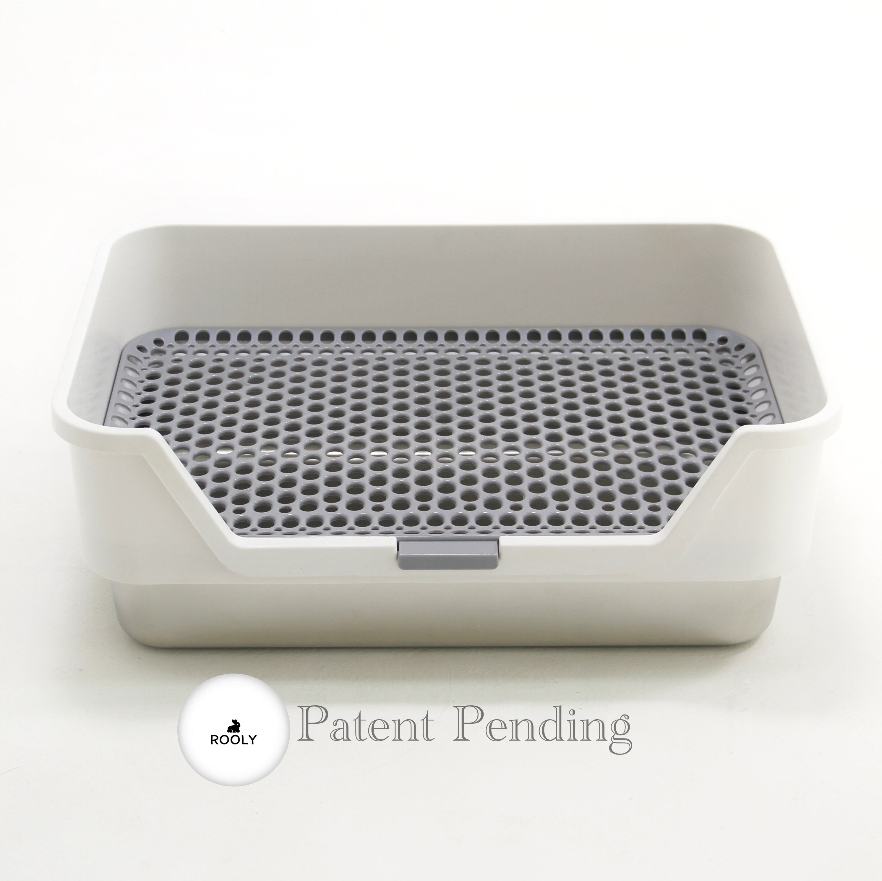 ROOLY Stainless Rabbit Litter Box