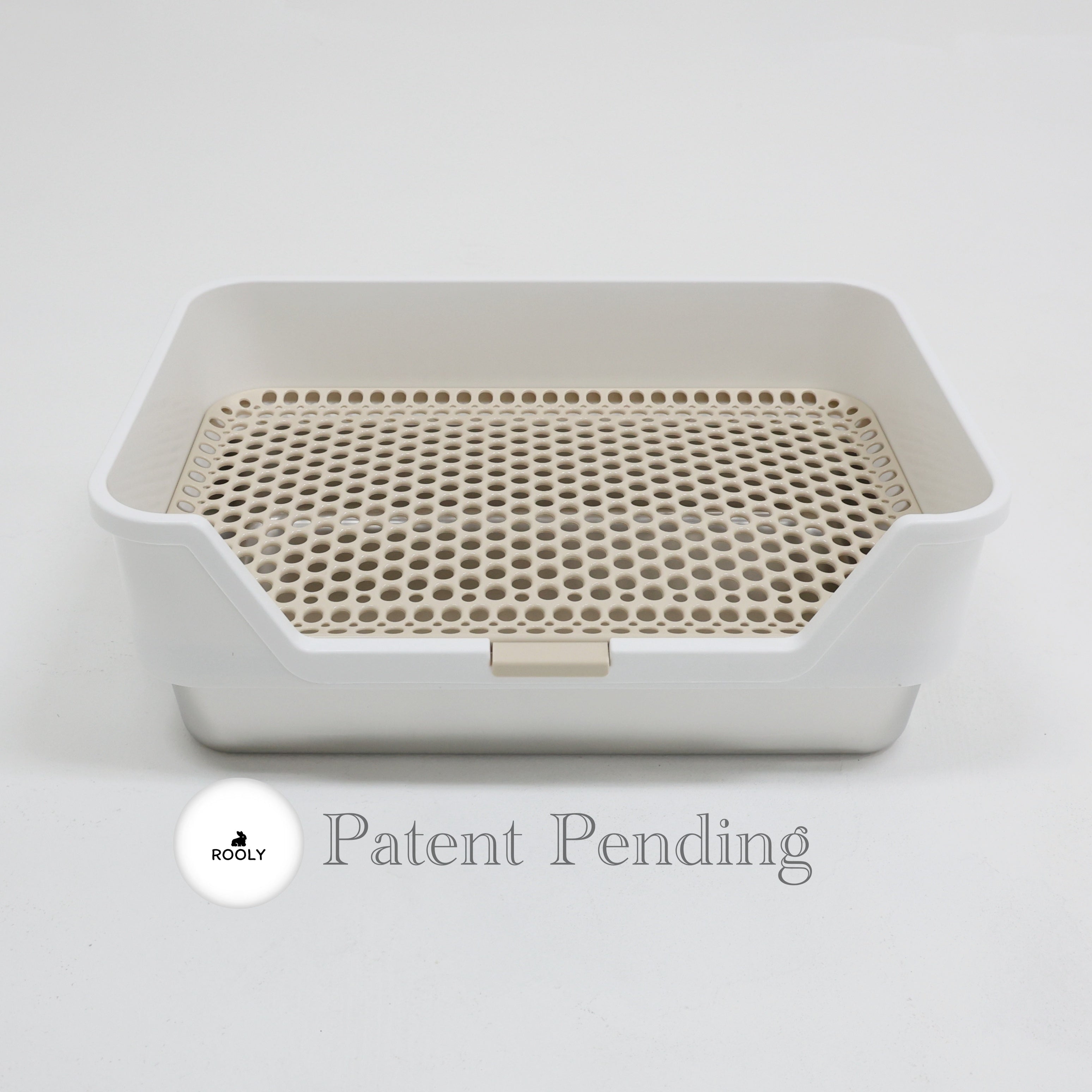 ROOLY Stainless Rabbit Litter Box