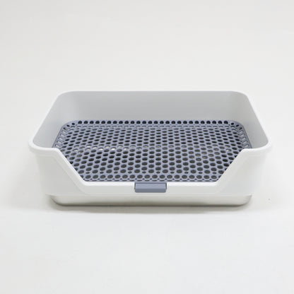 ROOLY Stainless Rabbit Litter Box - Low Entrance
