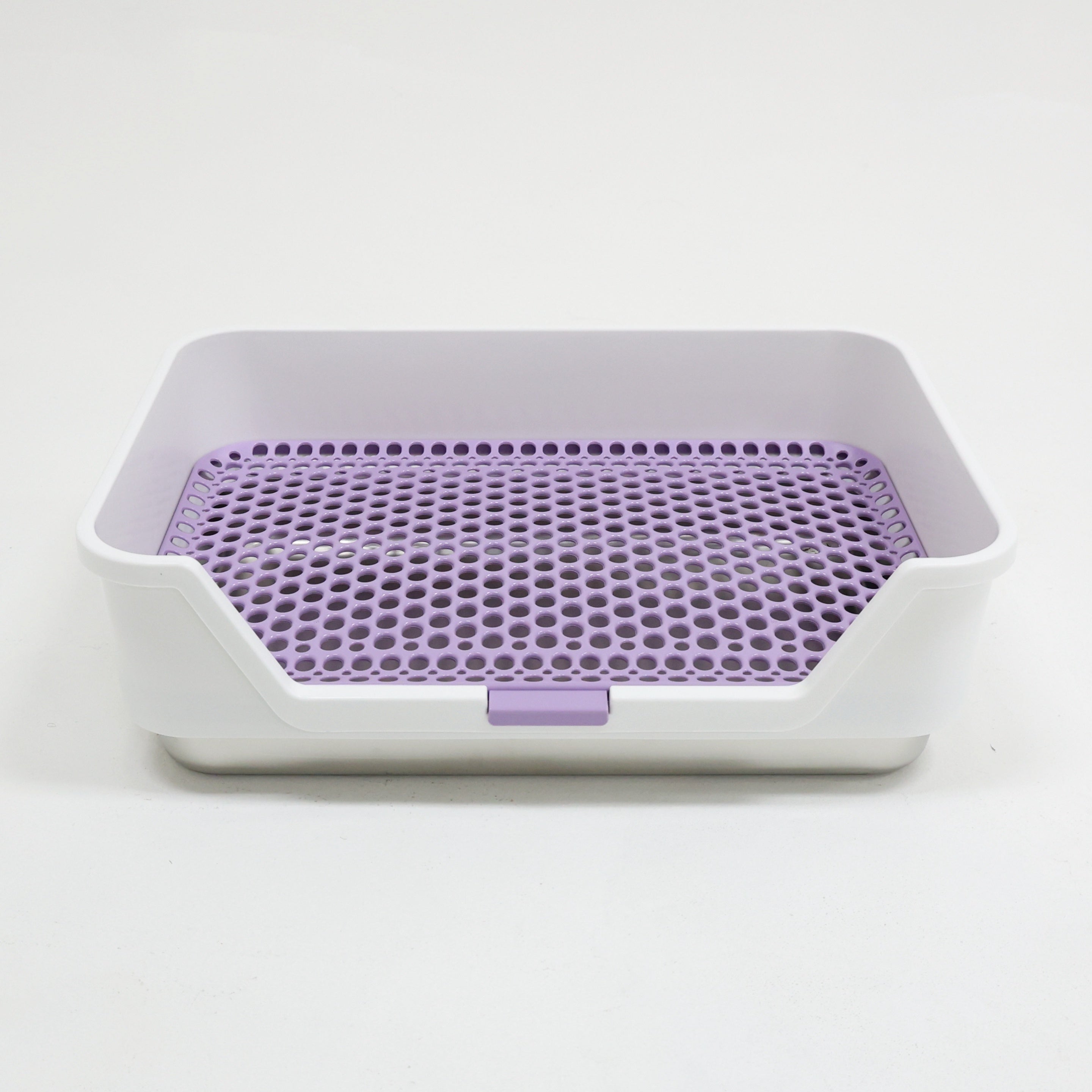 ROOLY Stainless Rabbit Litter Box - Low Entrance