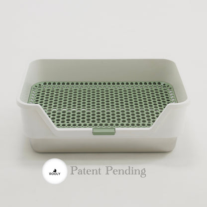 ROOLY Stainless Rabbit Litter Box